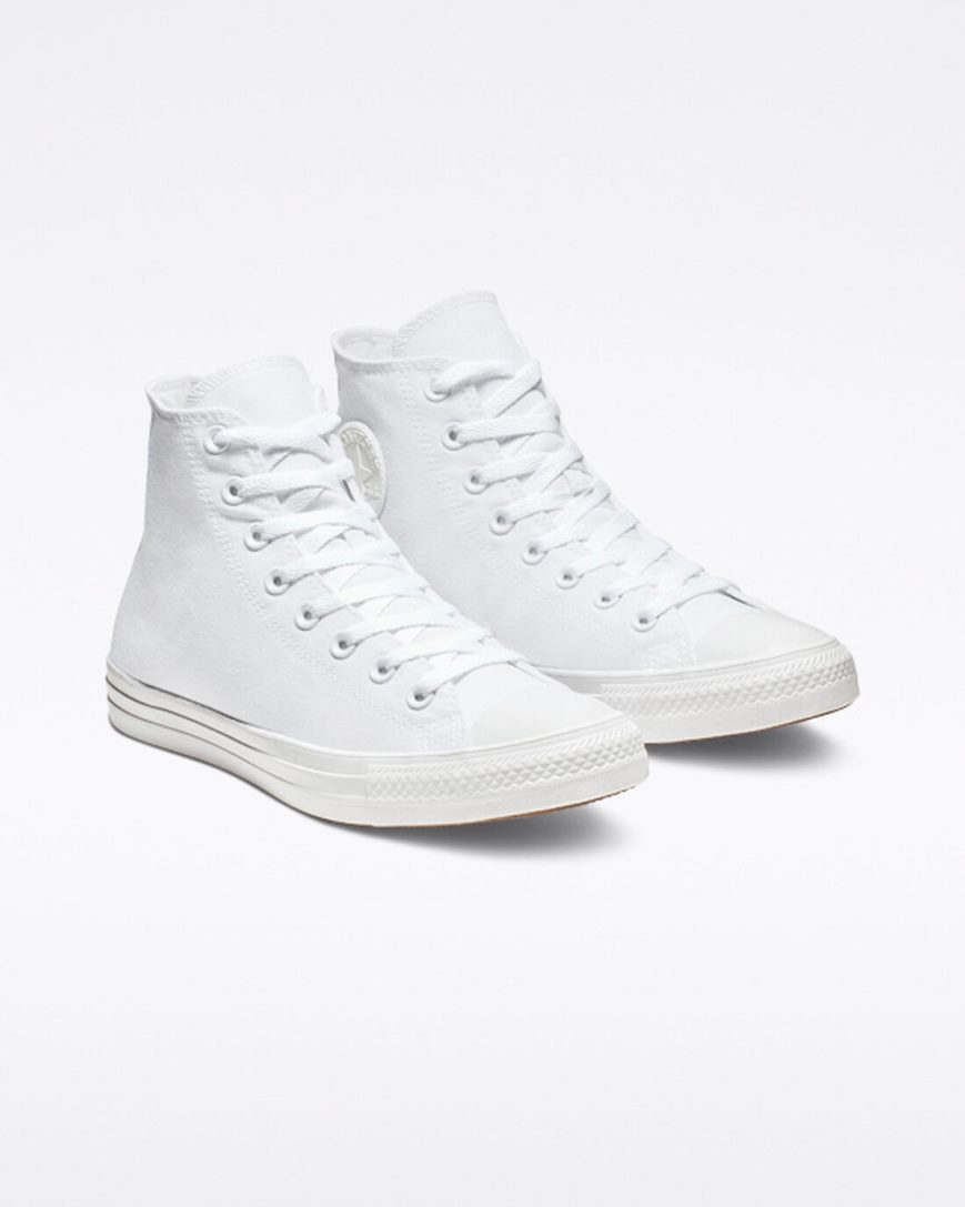 Zapatillas Altas Converse Chuck Taylor All Star Classic Mujer Blancas | PE 5240PW